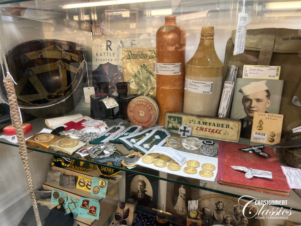 Militaria at Suttons' Suttlery