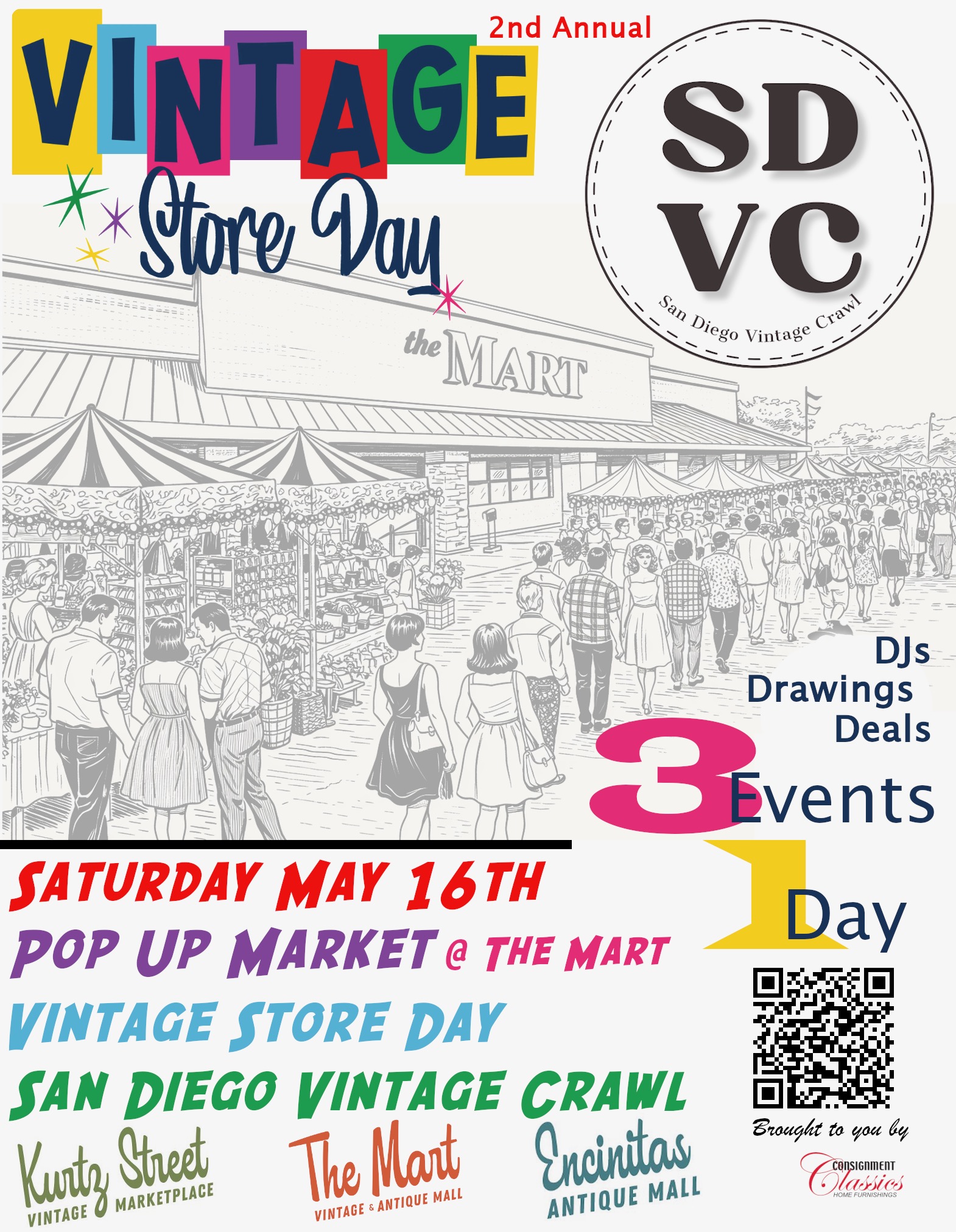 Pop Up Market at The Mart - Saturday, May 16th, 2026
