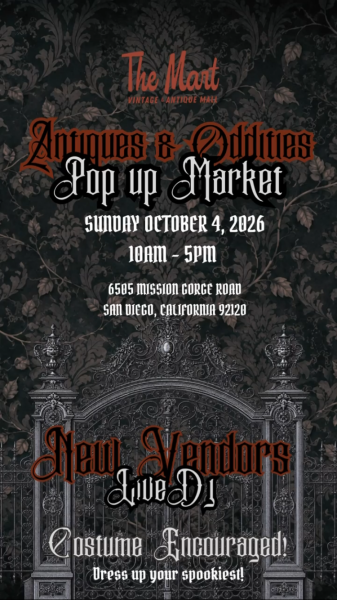 Pop Up Market at The Mart - Sunday, October 4, 2026